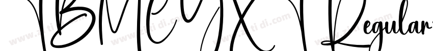 TBMCYXT Regular字体转换 TBMCYXT Regular字体转换